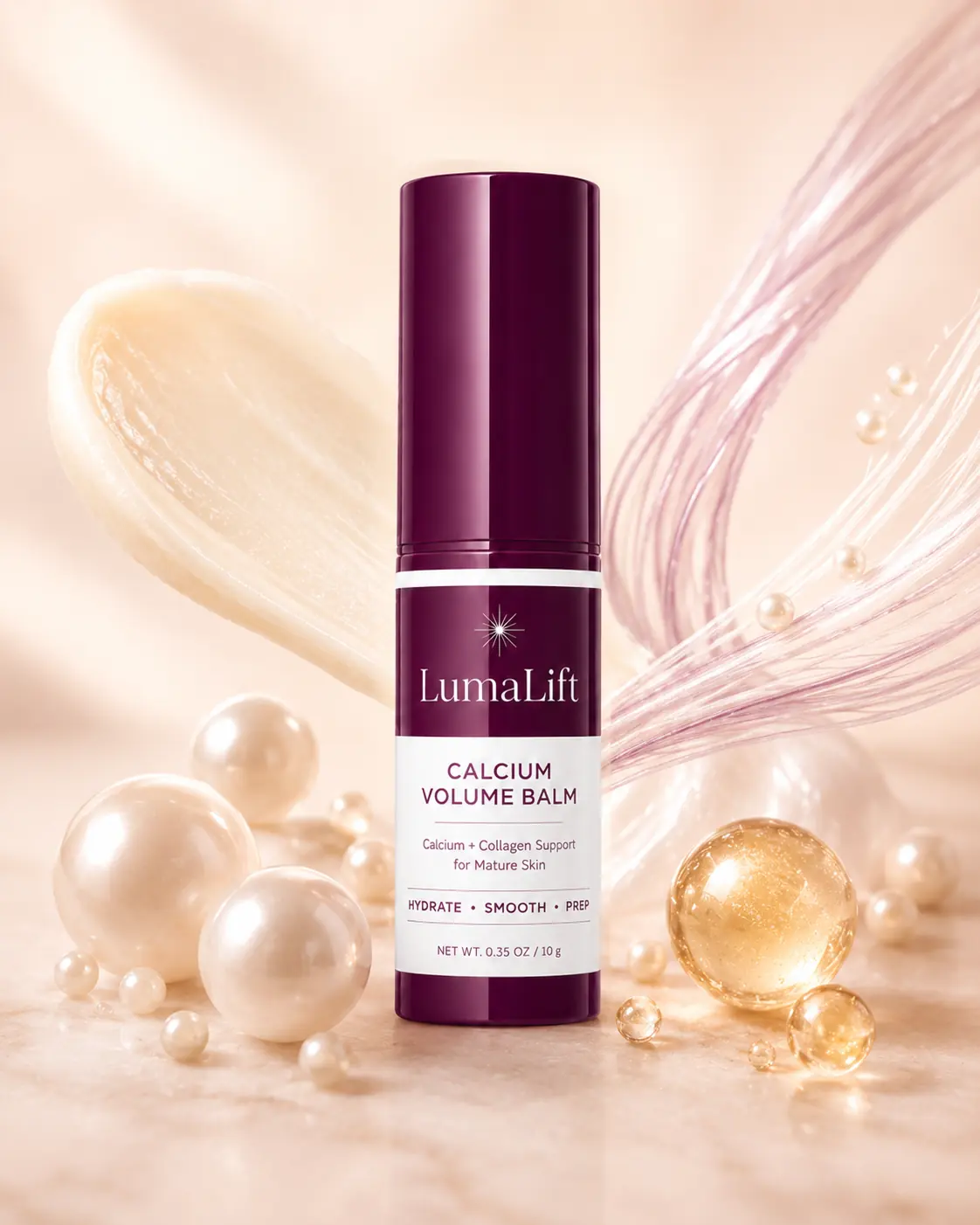LumaLift formula concept with pearls